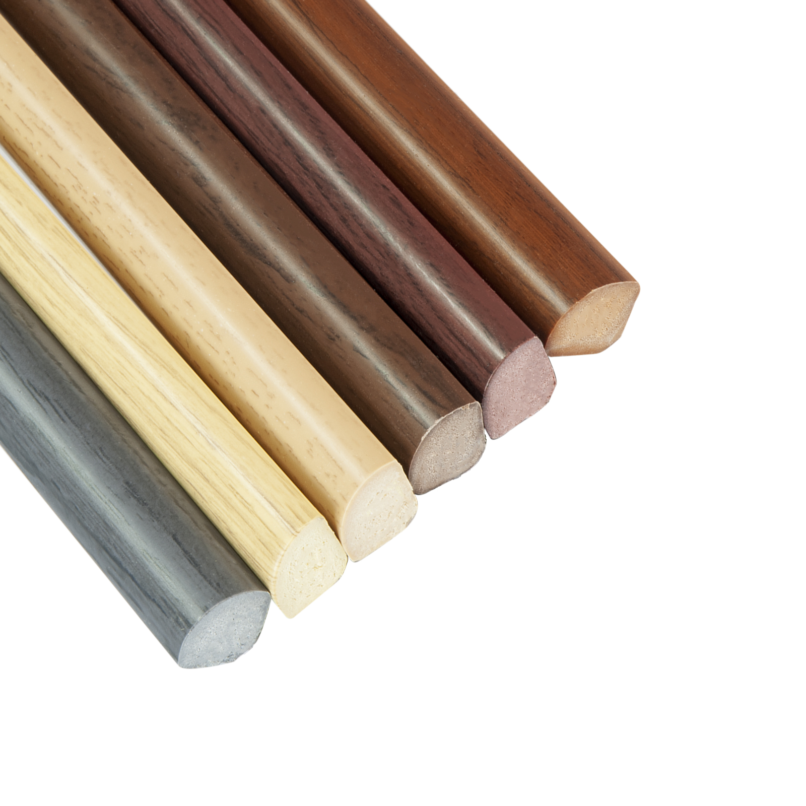 Ćwierćwałki PCV 18mm