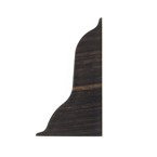 Zakończenie prawe do listwy PCV 52mm WENGE