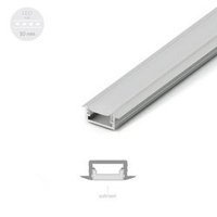 Profil ALU LED MODEL D 2m + Klosz Satyna
