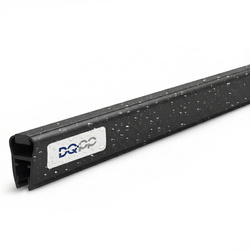 Uszczelka MAGNETYCZNA Czarna UM04 do Kabin Prysznicowych do SZYB 6mm 8mm