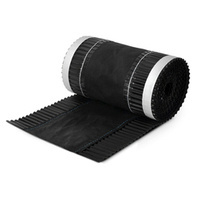 Taśma Aluminiowa KALENICOWA pod Gąsior vRoll 5mb Szerokość 240mm RAL 9005 CZARNA