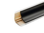 Listwa Przyblatowa Blatowa do Blatu Kuchenna PCV PVC MINI 15mm CZARNY MAT