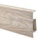 Listwa Przypodłogowa Podłogowa 75mm PCV 2m DĄB HOKAIDO + 5 wkrętów GRATIS!