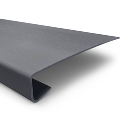 Nakładka Renowacyjna na stary parapet wewnętrzny Grafit Szerokość 38cm