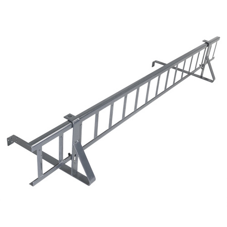 Płotek Śniegowy Przeciwśniegowy System Śniegowy Barierka 200cm 2m Wysokość 20cm 200mm GRAFIT