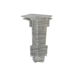 Narożnik wewnętrzny do listwy PCV 55mm DĄB CALISTO