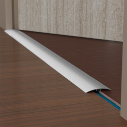 Profil Progowy Owalny Listwa Progowa Owalna 0,93m SREBRNY 30mm 5 w 1