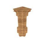 Narożnik wewnętrzny do listwy PCV 55mm DĄB ANTYCZNY