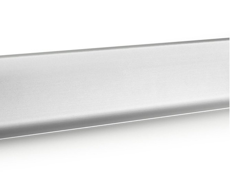 Listwa Przypodłogowa Aluminiowa Cokół Przypodłogowy Aluminiowy 80mm 2m SREBRNY