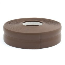 Listwa Gumowa Taśma Przypodłogowa Podłogowa 32x23mm CIEMNY BRĄZ