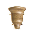 Narożnik wewnętrzny do listwy PCV 52mm ORZECH WENECJA
