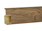 Listwa przypodłogowa podłogowa PCV 55mm DĄB ŚLĄSKI - PRÓBKA