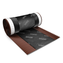 Taśma Aluminiowa KALENICOWA pod Gąsior xRoll 5mb Szerokość 310mm RAL 8017 BRĄZOWA