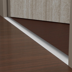 Profil Progowy Owalny Listwa Progowa Owalna 0,93m SREBRNY 30mm 5 w 1