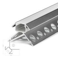 Profil ALU UNI 270 2m + Klosz Mleczny