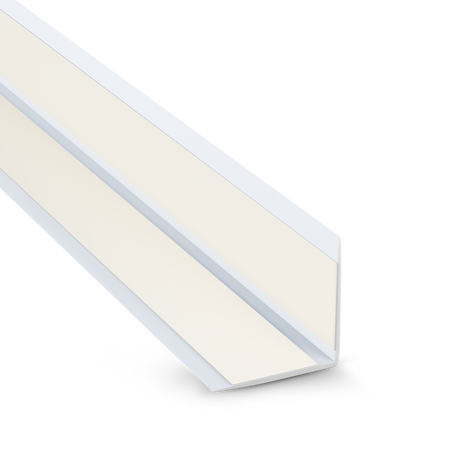Kątownik PCV Samoprzylepny Zewnętrzny Narożnik 25x25mm BIAŁY 2m 