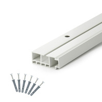 KARNISZ Sufitowy Jednotorowy SZYNA Sufitowa PCV 1 Torowa 90cm 100cm 150cm