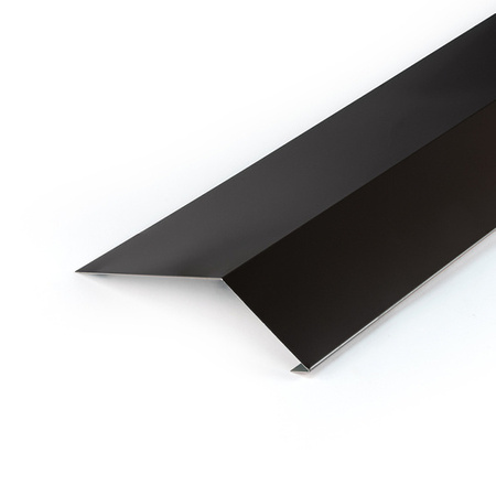 Aluminiowy PAS OKAPOWY Nadrynnowy STANDARD CIEMNY BRĄZ 2mb