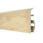 Listwa przypodłogowa podłogowa PCV 70mm PRÓBKA DĄB PASTELOWY