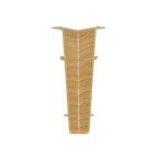 Narożnik wewnętrzny do listwy PCV 75mm DĄB ALABAMA