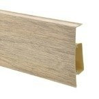 Listwa Przypodłogowa Podłogowa 75mm PCV 2,5m DĄB NEVADA + 5 wkrętów GRATIS!