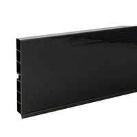 Cokół Meblowy Kuchenny PCV 100mm Czarny Połysk 1,5mb