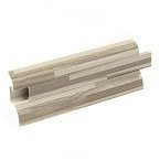 Listwa Przypodłogowa Podłogowa 52mm PCV 2m MOZAIKA JASNA + 5 wkrętów GRATIS!