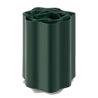 Obrzeże trawnikowe FALISTE Falowane 9m Wysokość 20cm ZIELONE