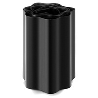 Obrzeże trawnikowe FALISTE Falowane 9m Wysokość 25cm CZARNE