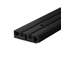 KARNISZ Sufitowy Dwutorowy SZYNA Sufitowa PCV 2 Torowa 90cm 100cm 150cm