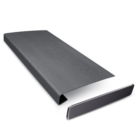 Nakładka Renowacyjna na stary parapet wewnętrzny Grafit Szerokość 38cm