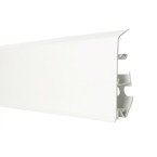 Listwa przypodłogowa podłogowa PCV 70mm PRÓBKA BIAŁY