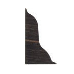 Zakończenie lewe do listwy PCV 52mm WENGE
