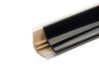 Listwa Przyblatowa Blatowa do Blatu Kuchenna PCV PVC MINI 15mm CZARNY POŁYSK