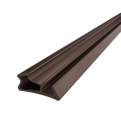 Uszczelka okienna KDA-9 Brązowa do Okien Drewnianych - Skrzydło Rama