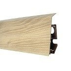 Listwa Przypodłogowa Podłogowa 70mm PCV 2,5m ORZECH SECESJA + 5 wkrętów GRATIS!