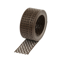 KRATKA OKAPU Wentylacyjna 50mm Okapowa Siatka W Rolce 5mb BRĄZOWA