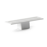 ZATYCZKA do Szyn Karniszy Sufitowych PCV 1-torowy KOMPLET 2 sztuki