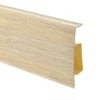 Listwa Przypodłogowa Podłogowa 75mm PCV 2,5m DĄB ALCANTRA + 5 wkrętów GRATIS!