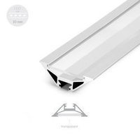 Profil ALU MODEL I 2m + Klosz Przezroczysty