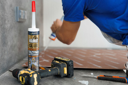 Klej montażowy uniwersalny budowlany Mamut biały Bostik 290 ml