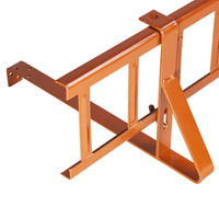 Płotek Śniegowy Przeciwśniegowy System Śniegowy Barierka 150cm 1,5m Wysokość 20cm 200mm CEGLANY