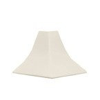 Narożnik zewnętrzny listwy przyblatowej 23mm TRAWERTYN JASNY