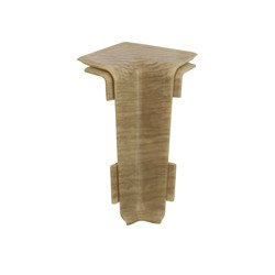 Narożnik wewnętrzny do listwy PCV 55mm DĄB MONASTER