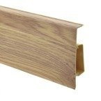Listwa Przypodłogowa Podłogowa 75mm PCV 2m DĄB ALABAMA + 5 wkrętów GRATIS!