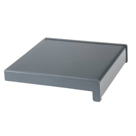 Parapet Wewnętrzny Komorowy PCV GRAFIT Szerokość 25cm + zaślepki GRATIS