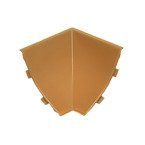 Narożnik wewnętrzny listwy przyblatowej 23mm DĄB