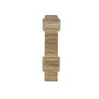 Łącznik do listwy PCV 55mm JESION BIAŁY