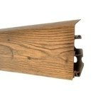 Listwa Przypodłogowa Podłogowa 70mm PCV 2m ORZECH BLUES + 5 wkrętów GRATIS!