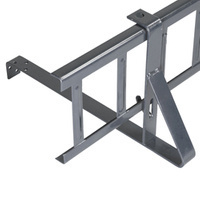 Płotek Śniegowy Przeciwśniegowy System Śniegowy Barierka 200cm 2m Wysokość 15cm 150mm GRAFIT